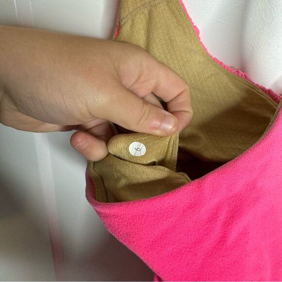 Lululemon Pure Balance Tank Top Pink Flash Heathered Flash Size 6 - Picture 6 of 6
